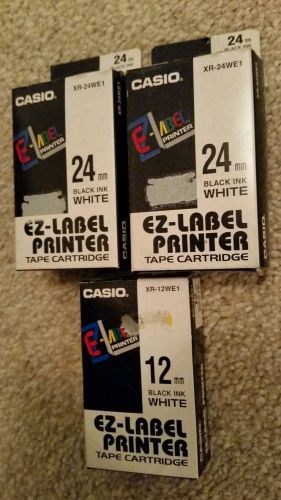 Casio EZ Labelmaker Tapes