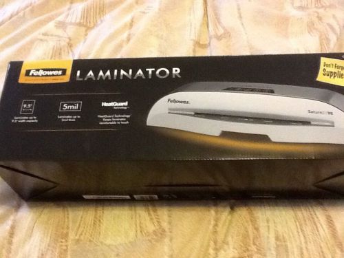 NEW Fellowes SATURN 2 95 9.5&#034; Thermal &amp; Cold Laminator