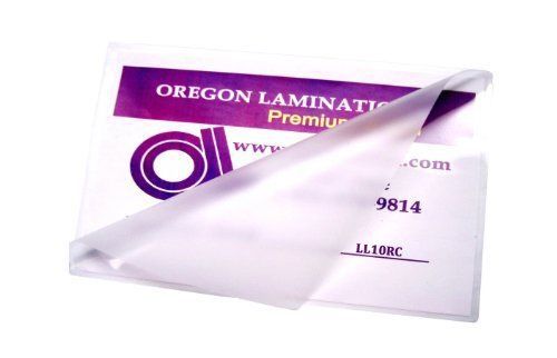 10 mil legal laminating pouches 9 x 14-1/2 laminator sleeves qty 50 for sale