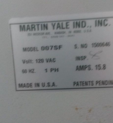Martin Yale 007 SF 007SF Volume Microcut Industrial USA Paper Shredder