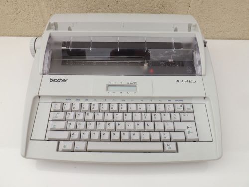 Vintage Brother AX-425 Portable Electronic Typewriter Excellent Condition