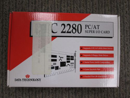 DTC 2280-E ISA IDE Super I/O Host Adapter Card- PC/AT P/N 61-6000005