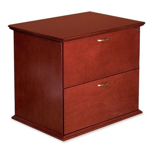 LLR90024 Two Drawer Lateral File, 33&#034;x24&#034;x29&#034;, Mahogany
