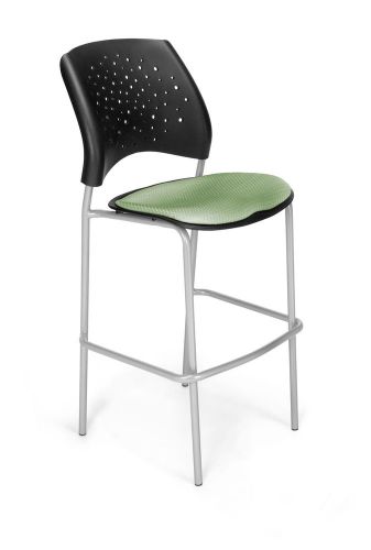 Ofm stars and moon cafe height chair silver sage green for sale