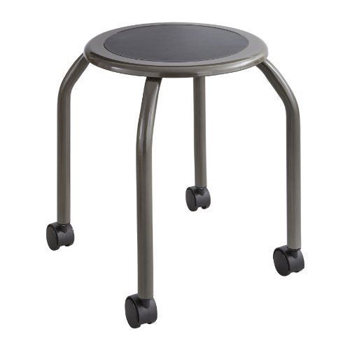 Safco Products Diesel Stool Trolley  Pewter  6667