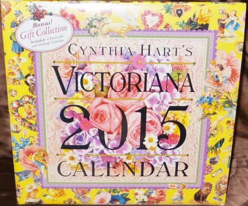 2015 cynthia hart&#039;s victoriana 2015 premium wall &amp; desk top calendar w/bonuses!! for sale