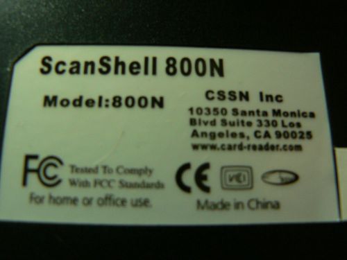CSSN ScanShell 800N Portable A6 Scanner(Scan Business Cards, Photos, Licenses)