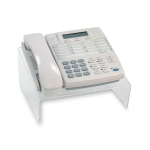Victor telephone stand - 4.5&#034; height x 10&#034; width x 9.5&#034; depth - acrylic (ts200) for sale