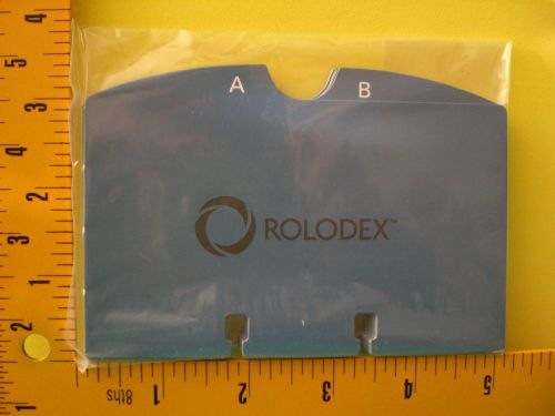 NEW Rolodex 24 Index Tabs for 3 x 5 Inches Card from a new Rolodex Card File