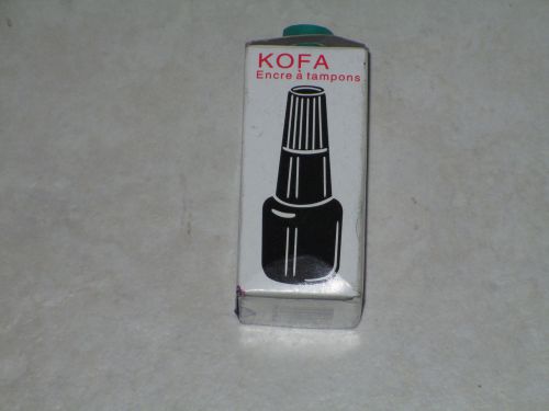 Kofa Stamping Ink 24ml Black. In box . L@@K!