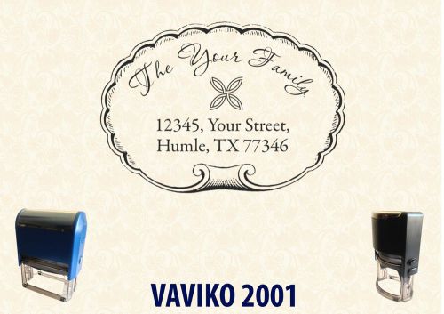 PERSONALISED SELF INK RUBBER STAMP  RETURN BUSINESS ADDRESS SA001  41*24