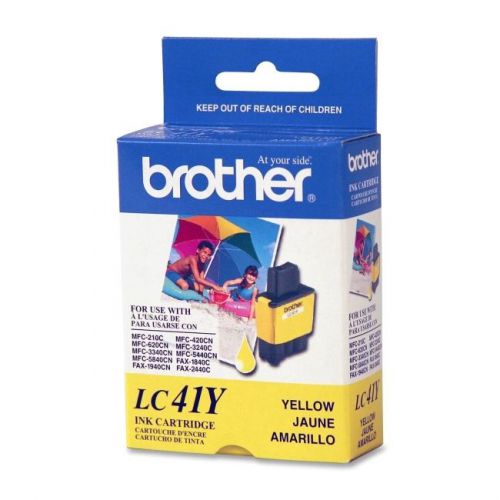 BROTHER INT L (SUPPLIES) LC41Y LC-41Y YELLOW INK CART MFC210C