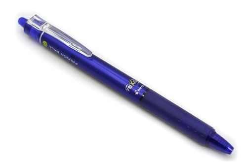 Pilot FriXion Ball Knock Retractable Gel Ink Pen - 0.7 mm - Blue LFBK-23F-L