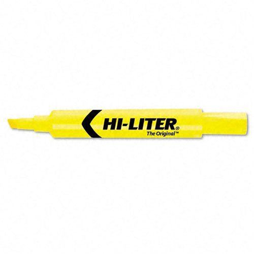 Avery hi-liter desk style highlighter - chisel marker point style - (07742) for sale
