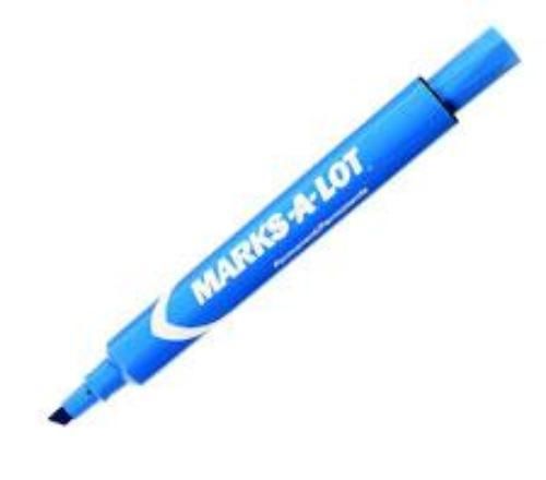 Avery Marks-A-Lot Large Chisel Tip Blue