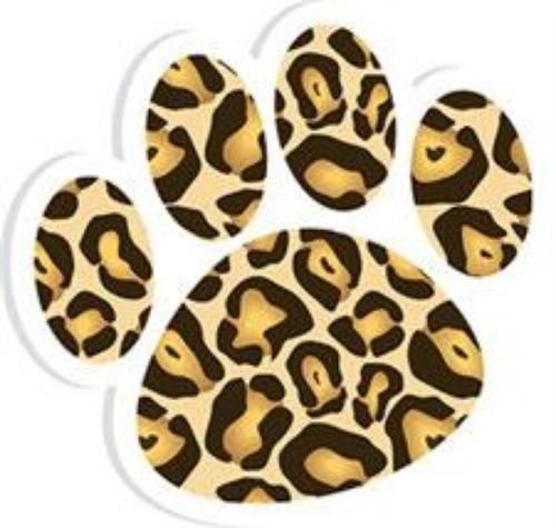Ashley Productions Leopard Magnetic Whiteboard Eraser