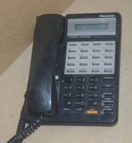 Panasonic kx-t7030-b black office phone for ta624 ta824 td1232 tda100 for sale