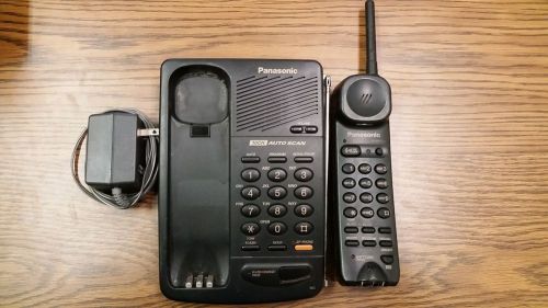 PANASONIC 10CH AUTO SCAN KX-T3968 CORDLESS TELEPHONE WITH KX-A11 POWER SUPPLY