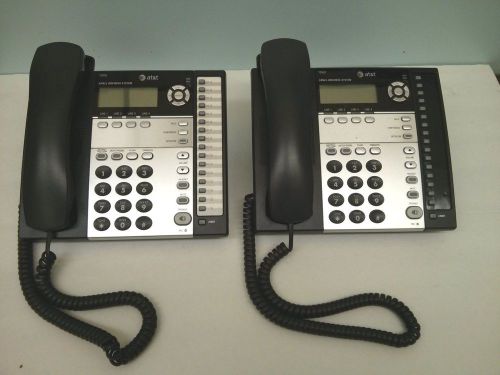 AT&amp;T 1040 4-Line Telephone Business Multiple Lines Conferencing Two Systems