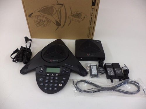 Polycom 2200-07880-160 soundstation 2w dect6.0 wireless cordless phone for sale
