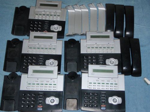 Lot of 5 used SAMSUNG KPDP14SED/XAR DS-5014D 14-Button Digital Phones