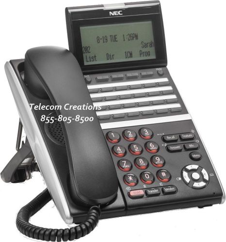 Nec itz-32d-3(bk) tel, dt830 ip 32 button display endpoint black phone ~ 660134 for sale