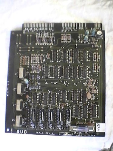 IWATSU OMEGA SUB BOARD, PART No. G-T1111C2, G-T1111B2, USED, MADE IN JAPAN