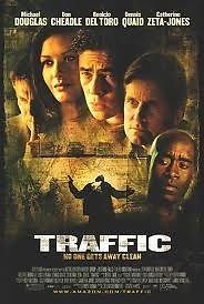 Traffic Michael Douglas Zeta Jones Giant Movie Film Theater Lobby Banner Poster