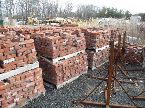 Used brick by the pallet- beautiful packed brick for sale
