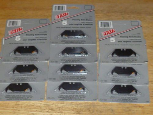 50 BRAND NEW FLOORING ROOFING CURVED BLADES HEAVY DUTY FITS ALL BRANDS KNIFES