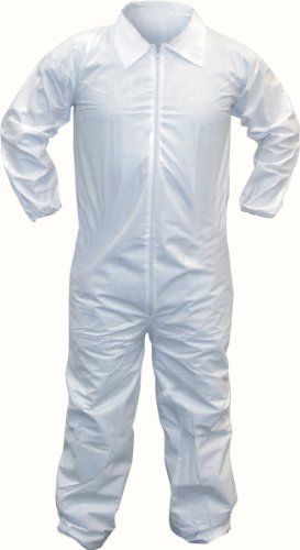 NEW SAS Safety 6803 Tyvek Protective Coveralls  Large