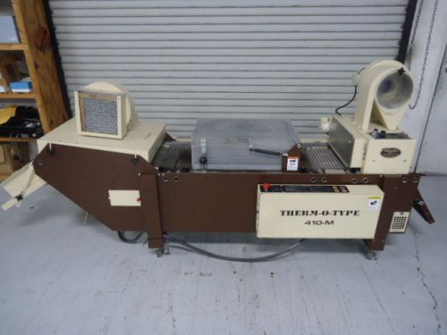 Therm-o-type 410-M, Thermographer