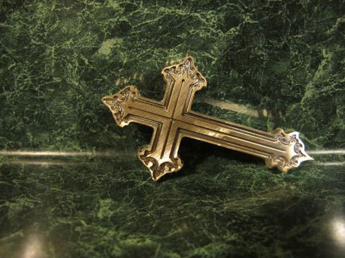 Brass Cross Bible Leather Craft BookBinding Press Tool Stamp embossing die SMALL