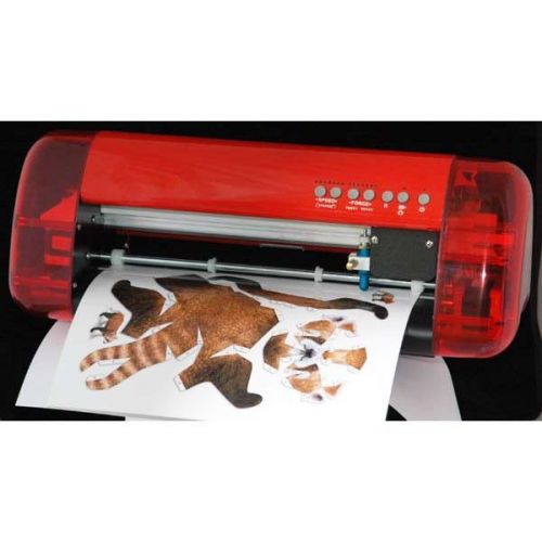 A3 size portable vinyl cutter and plotter with contour cut function+3 pcs blades for sale