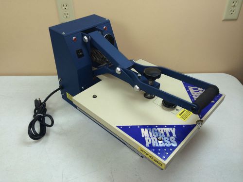 Mighty Press 15&#034; x 15&#034; Thermal Transfer Press Model MPCL for T-Shirts, Etc.