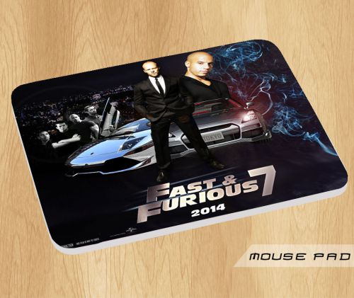 Fast &amp; Furious 7 Logo Movie Mouse Pad Mat Mousepad Hot Gift
