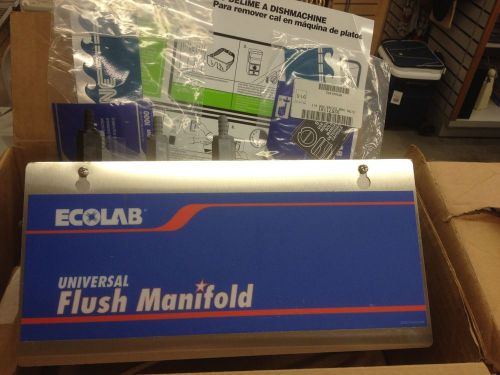 New Ecolab Universal Flush Manifold for Commercial Laundry Washer