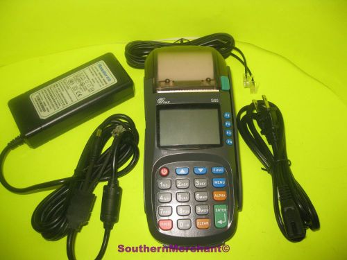 Pax s80 dial ethernet dual comm credit card terminal new for sale