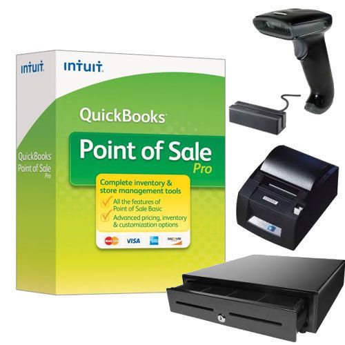 NIB QuickBooks POS 11.0 Pro 2013 Upgrade Software &amp; Hardware. Submit Your Offer!