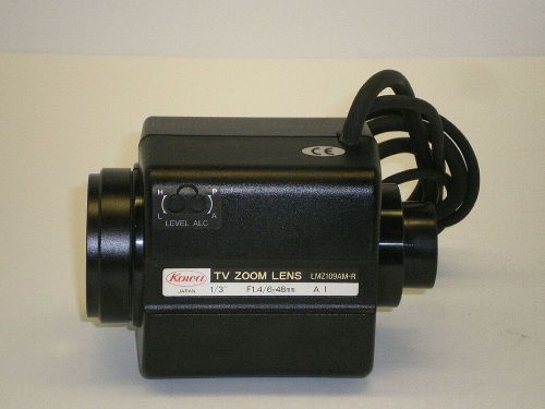 KOWA LMZ109AM-R 1/3&#034; F1.4/6-48mm CCTV Motorized TV Zoom Lens