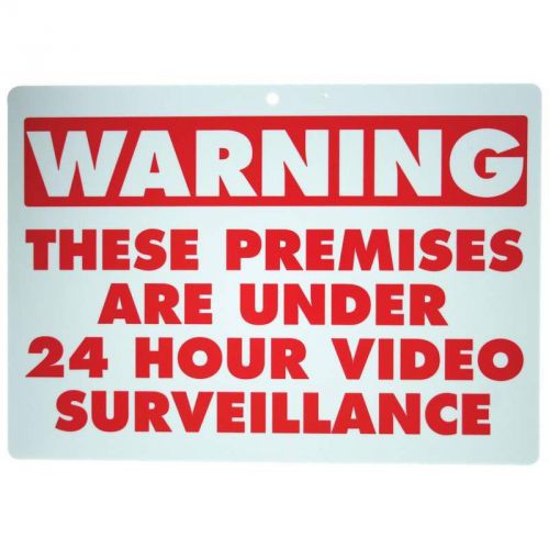 10pc business retail home house surveillance security warning disclaimer signs for sale
