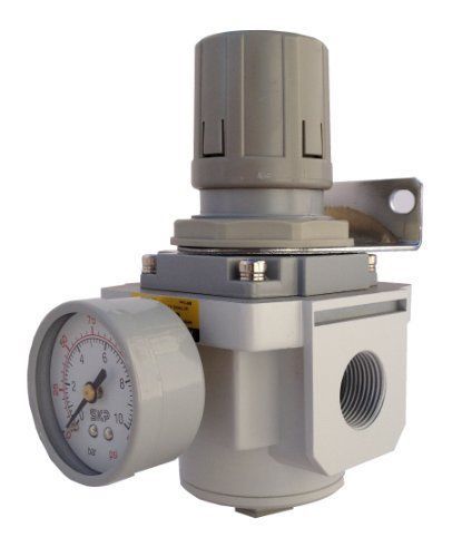 Pneumaticplus sar3000m-n03bg air pressure regulator  3/8&#034; pipe size  npt with ga for sale