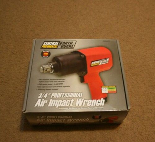 CENTRAL PNEUMATIC EARTHQUAKE 3/4&#034; PROFESSIONAL AIR IMPACT WRENCH TIME FOR XMAS