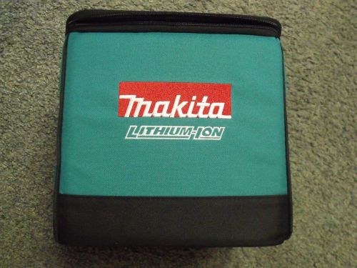 Makita Lithium-Ion Contractor 2 Tool Bag Tote Teal New 11x11x10