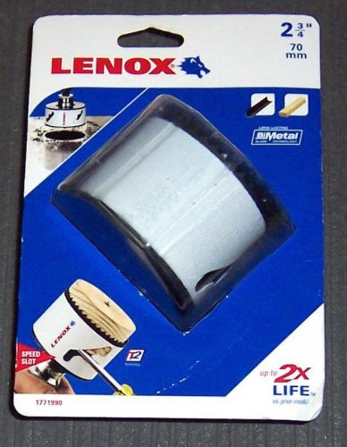 Lenox tools 1771990 2-3/4&#034; bi-metal speed slot hole saw for sale