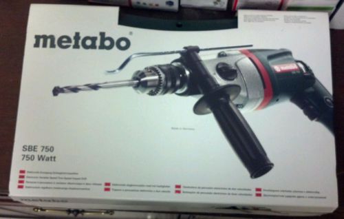 METABO SBE 750 1/2&#034; Corded Hammer Drill