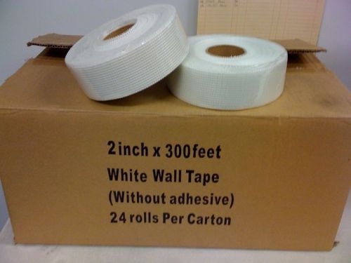24 rolls drywall 2&#039; x300&#034;( each) white mesh joint tape for sale