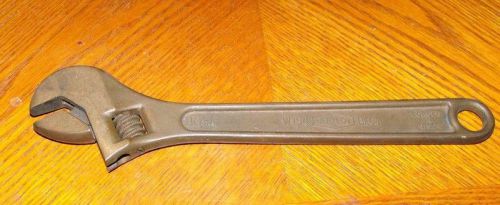 Berylco adjustable wrench 10 inch non-sparking w-154 new old stock for sale