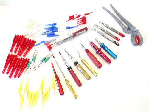 58 Pc Avionics Electrical Pin Insertion / Removal Aircraft Crimping Tools
