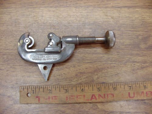 Old Used Tools,Ridgid No. 000 Tubing Cutter,1/8&#034;-1&#034; O.D. Tubing,Excellent Cond.